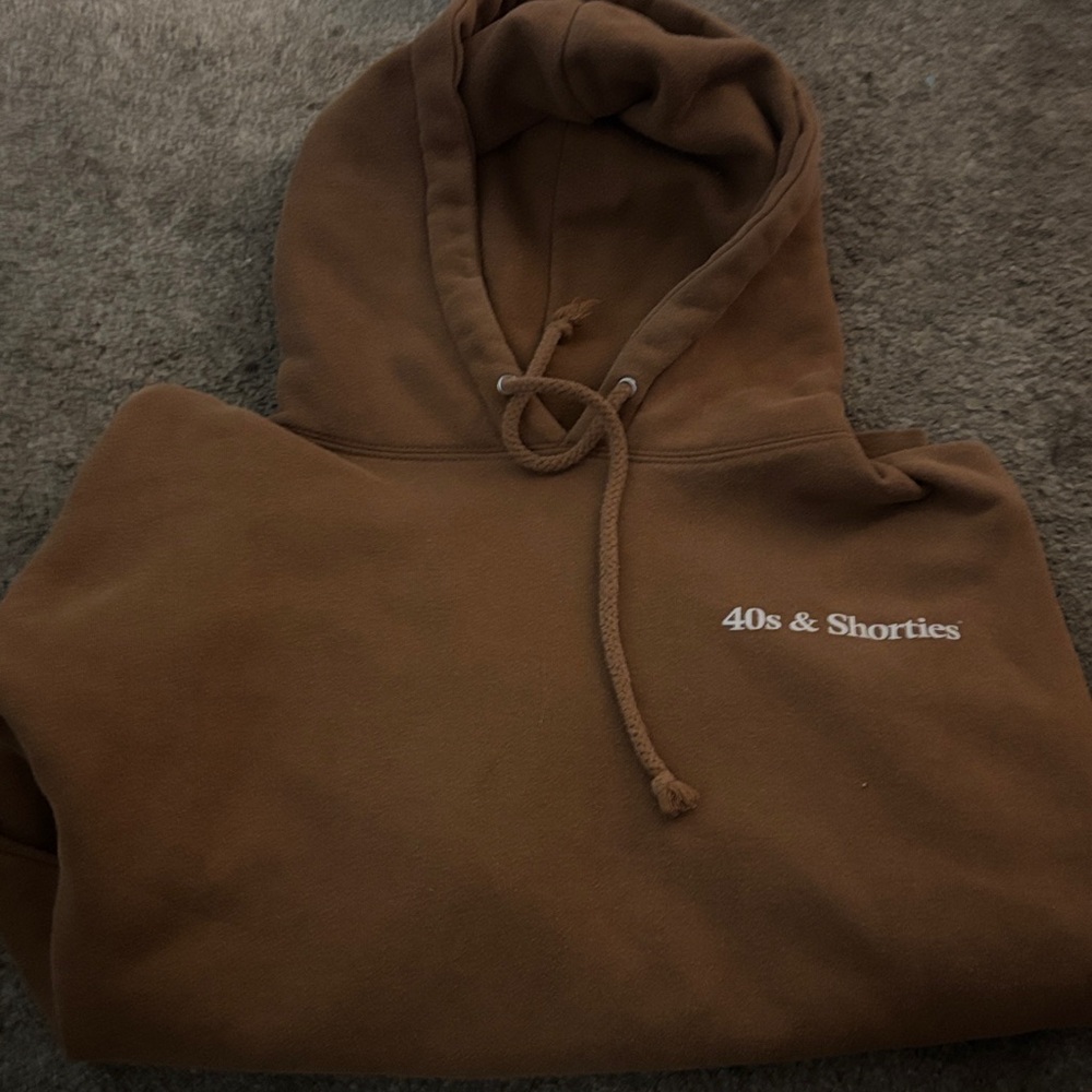 Men's Brown Hoodie Sweater